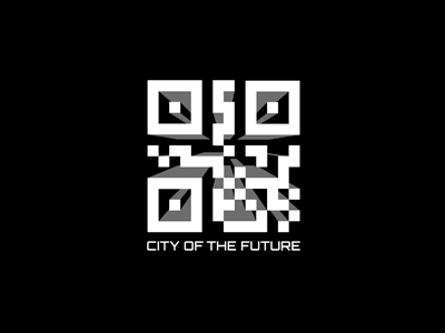 Construction company building city conctruction future qrcode