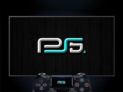 PS5 - PlayStation 5 Logo Design 🎮 app branding business company design gaming icon logo logo design mark logomark brandmark nintendo playoff playstation ps4 ps5 redesign ri rafiq sony vector