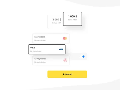 One Design System app cashier dashboard deposit design design system ds trading ui ux