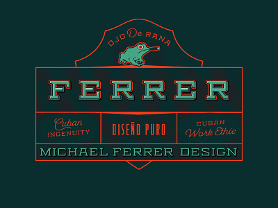 FERRERDesign branding design illustrator cc logo typography vector