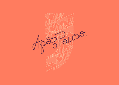 Após o Pouso - lettering and illustration branding comma flight illustration illustrator lettering logo pattern typography vector vector art