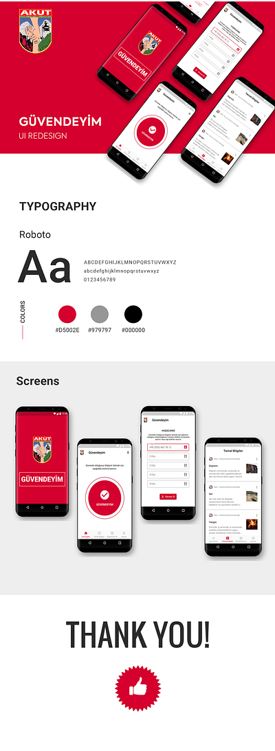 AKUT - Güvedeyim App app design mobile mobile app mobile ui ui uidesign