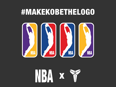 KOBE NBA LOGO basketball branding design graphic design icon identity illustrator logo logo design nba poster poster design type typography vector