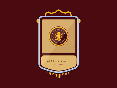 Weekly Warm Up - Aston Villa aston villa dribbbleweeklywarmup football soccer sports team vector weekly challenge weekly warm up