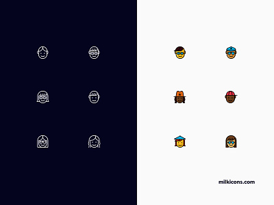 Milk Icons design flat icons graphicdesign icon icon design icon pack icon set icons illustrator interface icons milk icons ui uidesign uidesigner uiux ux uxdesign webdesign webicons