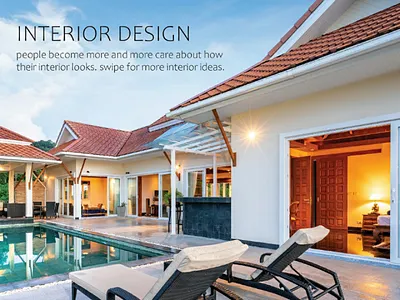 Interior design get more attention design inspiration interior design mockup