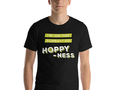 T-Shirt Design - Pursuit of Hoppy-ness design tshirt tshirt art tshirtdesign typography vector