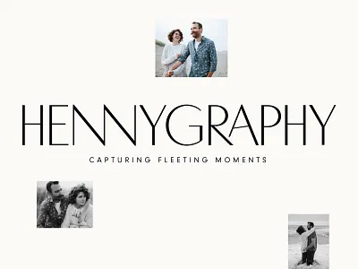 Photographer Logo Wordmark branding ligature logo photographer photography sans serif type typography wordmark