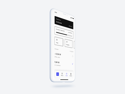 Bitcoin Node and Leasing bitcoin bitcoin wallet crypto wallet cryptocurrency mobile ui tabbar ui