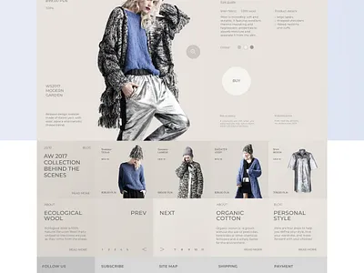 Apparel designer web store wireframe design ui ux web webdesign