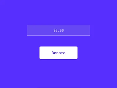 Donate Button animation button button design charity concept donate donation interaction purple submit ui