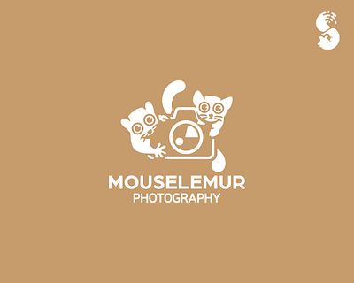 Mouselemur Photography Logo camera cute funny lemur logo mouse mouselemur nature photography wild