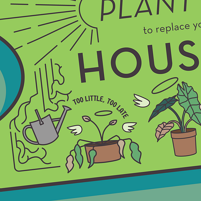 Details - TATPILB adobe illustrator branding design design design challenge graphic design illustration line art nebraska omaha plants vector