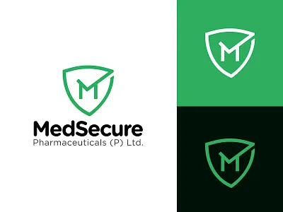 MedSecure Pharmaceuticals Logo Design app branding design icon icon artwork iconography illustration logo logodesign pharmaceutical company print typography