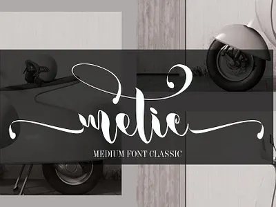 Metic - Free Calligraphy Font font font awesome font design font family fonts free font free fonts freebie freebies typography