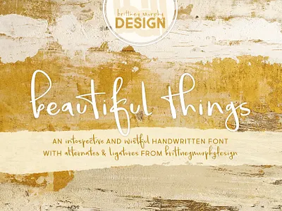 Beautiful Things - Free Handwritten Font font font design font family fonts free font free fonts freebie freebies typography