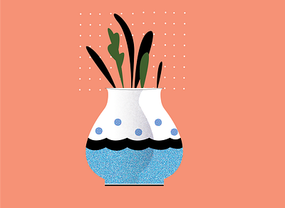 vase branding design illustration illustrator landscape minimal ui vector visual storytelling web