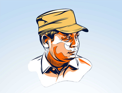RMS Vector design face figure illustration vector