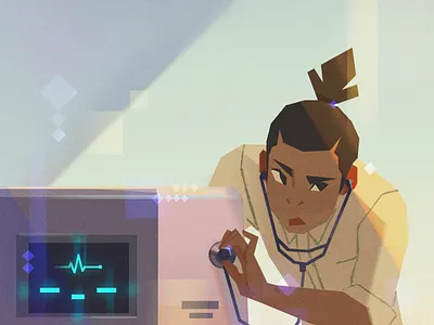 Tester Callout art bugherd character design digital illustration flat illustration photoshop startup