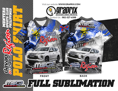 MSCP DAVAO CITY REGION Polo Shirt full Sublimation Design polo shirt print print design printing printmaking prints shirt design shirt mockup shirtdesign shirts