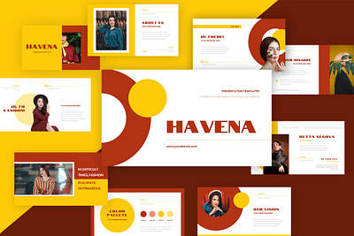 Hevana – Presentation Template business clean company corporate identity modern powerpoint powerpoint template ppt pptx presentation template sale promotion template