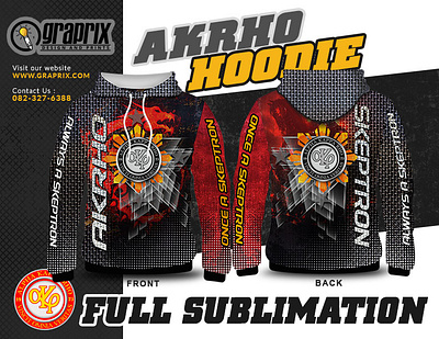 AKRHO-SKEPTRON Hoodie Full Sublimation Design hoodie hoodie mockup hoodie template hoodies print print design printing printmaking prints shirt design shirt mockup shirtdesign shirts