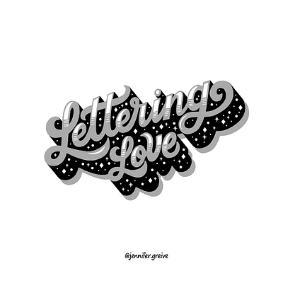 Lettering Love graphic designer hand drawn type hand lettering illustration illustrator lettering script lettering typism typography