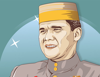 Anggi design face figure illustration vector