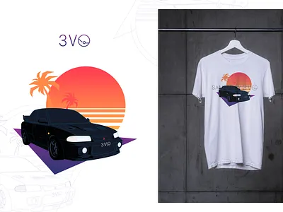 3VO Logo + Shirt Design art figma figma design figmadesign illustration logo