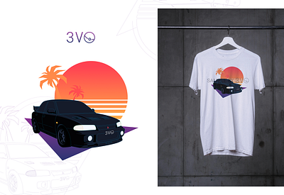 3VO Logo + Shirt Design art figma figma design figmadesign illustration logo