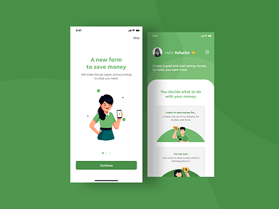 App for save money banking banking app clean dailyui design flat interface minimal money save money ui user interface ux