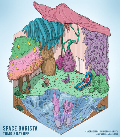 Isometric Hideout illustration isometric isometric illustration