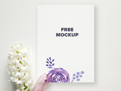 Free Wedding Invitation Card PSD Mockup design free psd freebie freebies interface mockup mockup design mockup psd mockup template ui