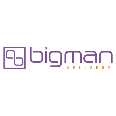 Logo Design - Bigman Delivery bigman branding courier delivery design designing logo logo design service ui ux web design