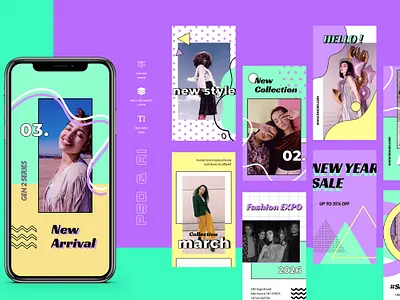 Toscan – Instagram Stories Template business facebook fashion instagramstories marketing promo promotion social socialmedia stories twitter