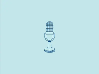 ILLUSTRATION | podcast announcement! drawing illustration microphone podcast podcast art recording recording studio