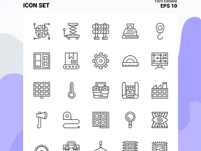 Engineering Icon set