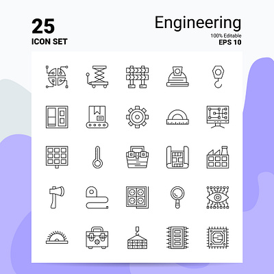 Engineering Icon set