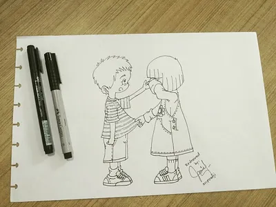 Friendship animation art artwork design doodle doodleart doodles drawing illustration illustrator