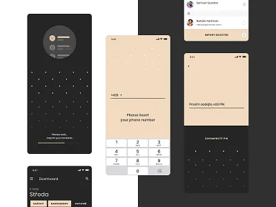 MemByMe | iOS App app clear community contact mobile people prototyping social ui