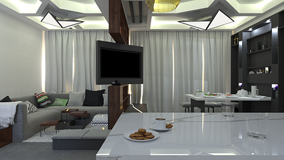 Living Room 3dsmax concept design customized lighting design interior design interiors lighting product design vray