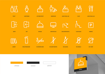 Wayfinding T13 branding design icon