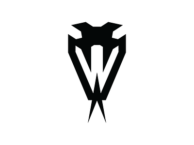 SnakeHead geometric nature snake logo