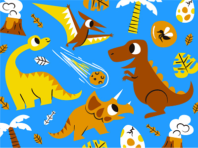 Dinosaurs ai animals design dino dinosaurs illustration