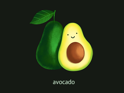 avocado baby fruit avocado