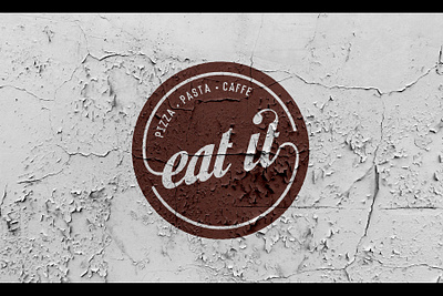 eat it belgium brussels dribbble dribbble best shot food food app italian lettering logo logo design logodesign logotype restaurant type typogaphy