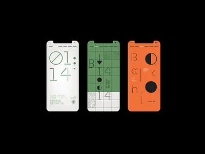 BOCKHOLT™ LANDSCAPE ARCHITECTURE architecture branding concept conceptual design green grid landscape logo modular orange swiss design typography ux