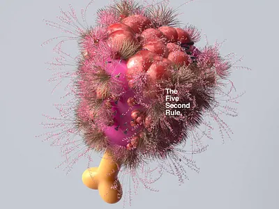 The Five Second Rule | Ham 3d cinema4d digital digitalart disgusting food octane surreal surreal art surrealism type