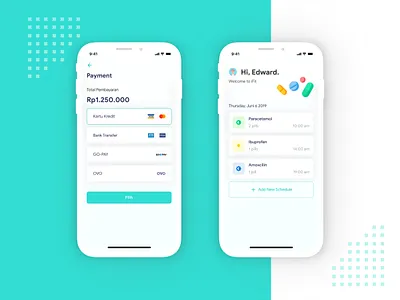 Healthcare App app clean design design app health healthcare jovee medicine ovo treatment ui ux