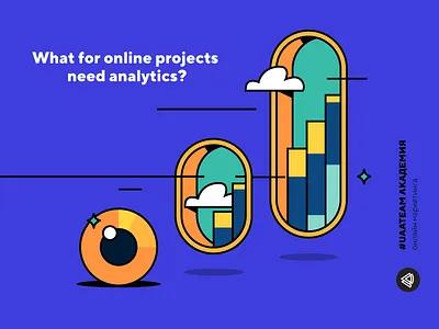 webinar banner advertising analytics charts data digital marketing illustration vector webinar